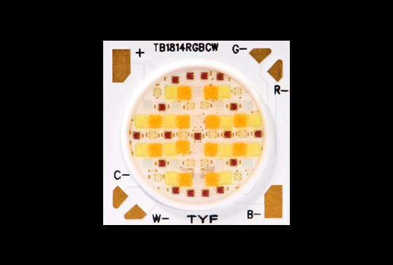 36V Dimming Cob LED High CRI Ra80/Ra90/Ra95 SDCM 2Step for Exceptional Lighting Solutions TB9-1814-RGBCW