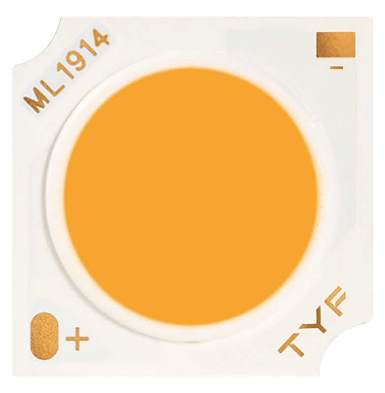 19mm*19mm Lens 14mm High Efficiency COB LED 24-30W 36V High Lumen For Downlight Spotlight With KSF Phosphor Globle Patent